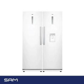 تصویر یخچال فریزر دوقلو سام مدل RR65 SAM REFRIGERATOR RR65