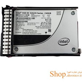 تصویر هارد سرور Intel SSD S3520 240GB HP Intel SSD DC 3520 Series 240GB SATA III 6GB/s