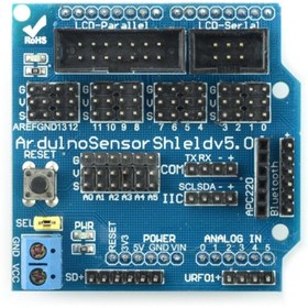 تصویر ماژول ARDUINO SENSOR SHIELD V5 