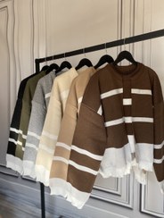 تصویر ست سه تیکه بافت 