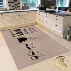 تصویر فرشینه آشپزخانه طرح ‌I love cooking kitchen rug ‌I love cooking