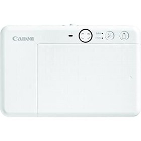 تصویر چاپگر عکس رنگی دوربین فوری Canon Zoemini S2، سفید مرواریدی - ارسال 20 روز کاری Canon Zoemini S2 Instant Camera Colour Photo Printer, Pearl White