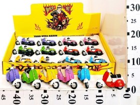 تصویر اسباب بازی موتور عقب کش وسپا - رندوم ارسال میشه 