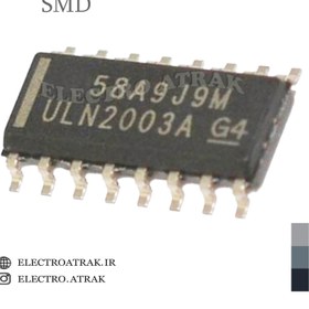 تصویر تراشه درایور ULN2003 - SMD معمولی IC DRIVER ULN2003