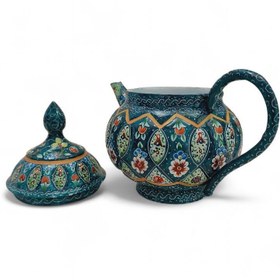 تصویر قوری میناکاری کد 1SH58 