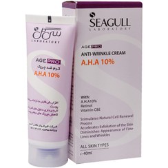 تصویر کرم ضد چروک AHA 10% ( سی گل ) | ANTI WRINKLE AHA 10% ( SEAGULL ) 