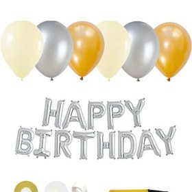 تصویر ست تزئینات تولد Happy Birthday مدل STF1010 