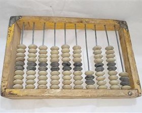 تصویر چرتکه قاجاری زیبا 