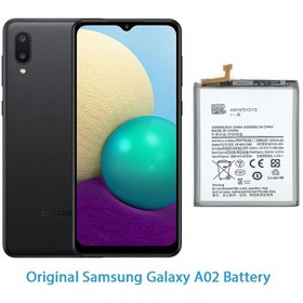 تصویر باتری اصلی سامسونگ گلکسی Samsung Galaxy A12,A02,A21S/A04S/A13 Samsung Galaxy A022,A217,A047