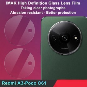 تصویر محافظ لنز دوربین گوشی Xiaomi Redmi A3 Xiaomi Redmi A3 Glass HD Camera Protector