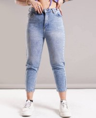 تصویر شلوار زنانه مام استايل آبي روشن(6535B1) 