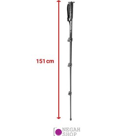 تصویر تک پایه عکاسی مانفروتو مدل Manfrotto ALU MONOPOD 290A4 