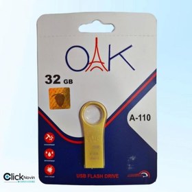 تصویر فلش 32 گیگ OAK A-110 - نقره ای فلش 32 گیگ OAK A-110