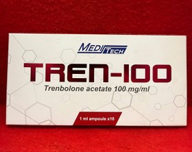 تصویر استروئید تزریقی ترنبولون استات 100 مدیتک فارماtrenbolone acetate Meditech Pharma100 