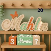 تصویر استند حروف چراغدار چوبی (45سانتی) 