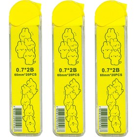 تصویر نوک اتود 0.7 (نوک مداد) IYOYA 2B 