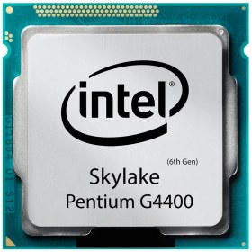 تصویر پردازنده کامپیوتر اینتل مدل Pentium G4400 Skylake استوک Intel Pentium G4400 Skylake Computer Processor Used