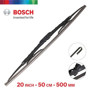 تصویر برف پاک کن 20 اینچ بوش تک عددی WIPER BLADE 20 BOSCH