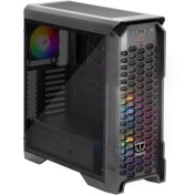 تصویر کیس کامپیوتر گرین Striker FRGB Mid Tower مشکی Green Striker FRGB Mid Tower Black Computer Case