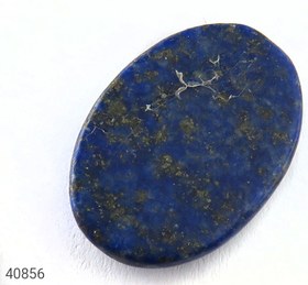 تصویر نگین لاجورد افغان خوش رنگ کد 40856 
