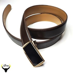 تصویر کمربند پشت کراس چرم کد 196 leather belt