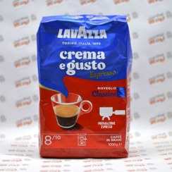 تصویر قهوه لاواتزا کرما گوستو کلاسیک ( آبی ) Classic Lavazza Crema Gusto coffee (blue)