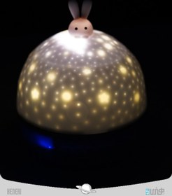 تصویر چراغ خواب بلوتوثی طرح خرگوش برند شیائومی Xiaomi Rabbit Musical Bedside Lamp 
