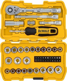 تصویر مجموعه ابزار مکانیک 50 قطعه DWMT45423 دیوالت DEWALT Mechanics Tool Set, 3/8" Drive, 50 Piece (DWMT45423)