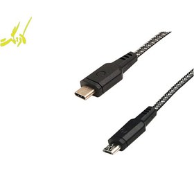 تصویر کابل تبدیل Type-C به MicroUSB انرجیا Energea Nylotough با طول 1.5 متر 