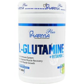 تصویر پودر ال گلوتامین فارما پلاس 400 گرم Pharma Plus L-glutamine powder 400 grams