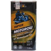 تصویر روغن موتور سیکلت ایرانول مدل Motorow 10w-50 حجم ۱٫۳ لیتر 
