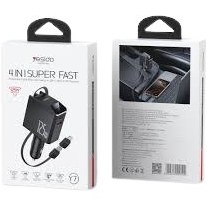 تصویر شارژر فندکی یسیدو yesido y71 125w yesido y71