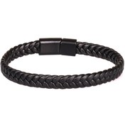 تصویر دستبند چرمی مردانه مدل DERI846 