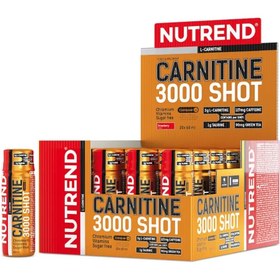 تصویر ال کارنیتین ناترند شات ۶۰ میلی لیتری ۲۰ عددی / (Nutrend L-Carnitine (shot 