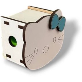 تصویر تراش چوبی طرح کیتی 