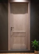 تصویر درب چوبی روکش چوب طرح گراو 