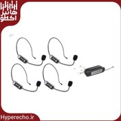 تصویر میکروفن هدمیک بیسیم موبایل زیکو Zico PRO-4T 