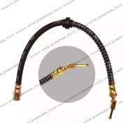 تصویر شیلنگ ترمز چرخ جلو نیسان وانت ABS (سرکج) - فابریک، تضمین کیفیت و قیمت عمده 