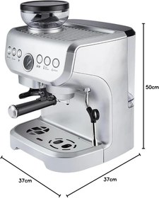تصویر اسپرسوساز کاراجا مدل Coffee Art Barista ظرفیت ۲ لیتر با فوم ساز شیر 