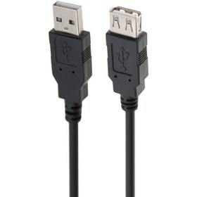 تصویر کابل افزایش طول USB 2.0 برند کی نت K-Net - 1.5 متر K-Net USB 2.0 Extension Cable