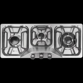 تصویر اجاق گاز درسا DG2205-3-S (آنیتا) Dorsa Steel Hob Model Anita