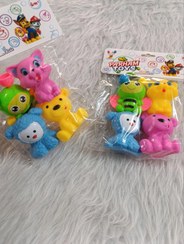 تصویر تاتی و جغجغه ۴ عددی 