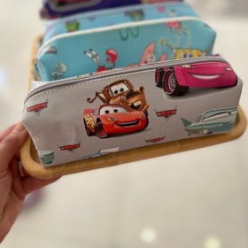 تصویر جامدادی چرمی طرح پسرانه 