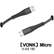 تصویر کابل شارژ اندروید VONK مدل V-04 