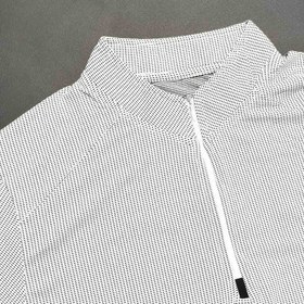 تصویر تيشرت نيم زيپ سوزنی ورزشی مردانه کد 301252 