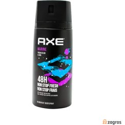 تصویر اسپری بدن اکس Axe مدل Marine حجم 150 میل 