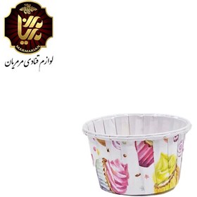 تصویر کاپ کیک کرکره ای بسته 50 عددی طرح 2 