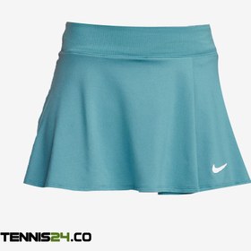 تصویر دامن تنیس زنانه نایک NikeCourt Dri-FIT Victory- آبی 