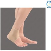تصویر قوزک‌بند طبی نئوپرنی ساده کرم پاک سمن سایز M – کد 222208129 Paksaman neoprene simple ankle brace M