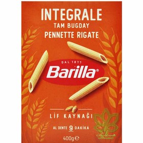 تصویر پاستا پنه نیزه ای ( پنه ریگاته ) 400 گرم سبوس دار باریلا – barilla 